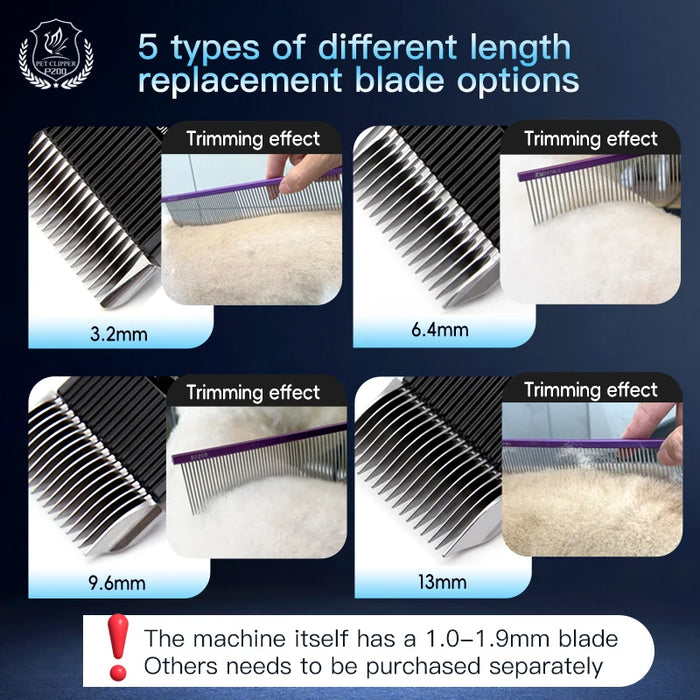 Low-Noise Motor for Stress-Free Grooming Experience