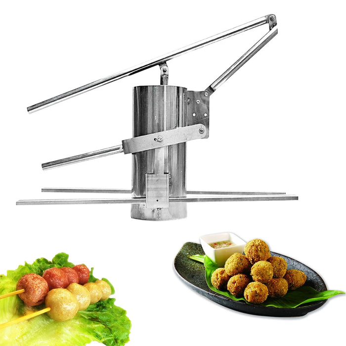 Stainless Steel Meatball Maker Machine – Adjustable & High Speed 25MM