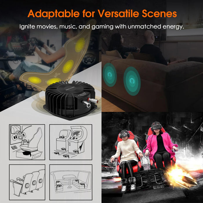 50W Bass Shaker for Home Theater & Gaming