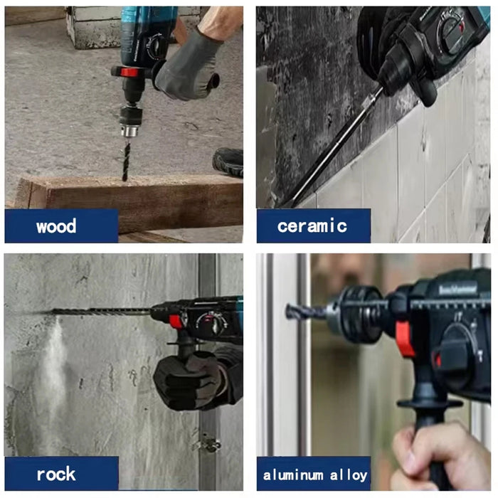 Dewalt 26MM Brushless Cordless Rotary Hammer Drill 18V Rechargeable in action