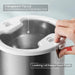45L smart pet feeder with voice recorder and portion control