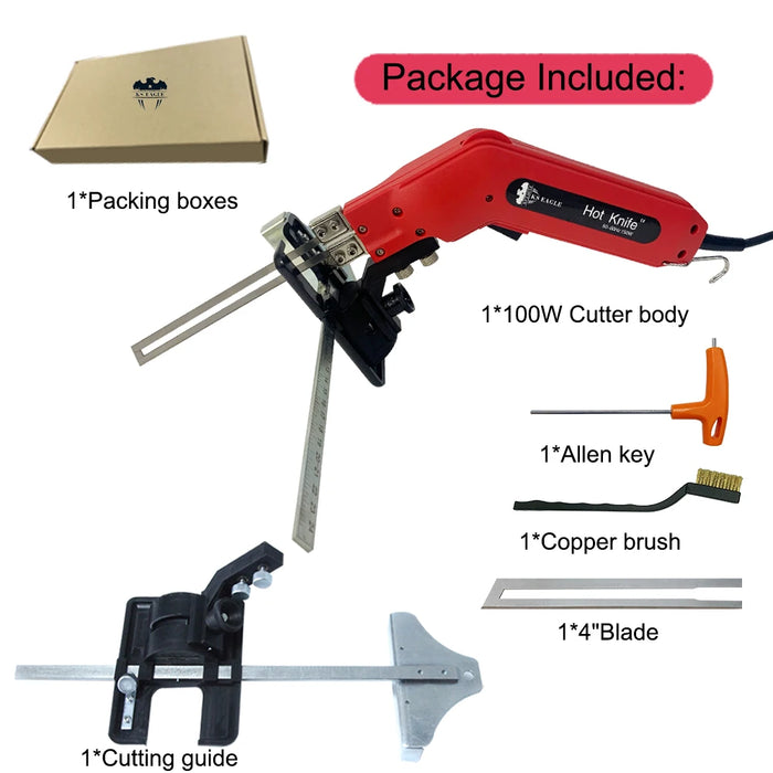 Styrofoam Cutting Tool – Electric Foam Knife, 25cm Blade FC100 with G04