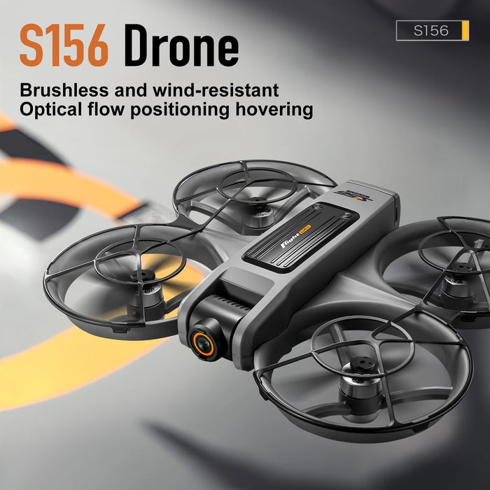 Foldable 8K Drone with Display and 3 Batteries Gray