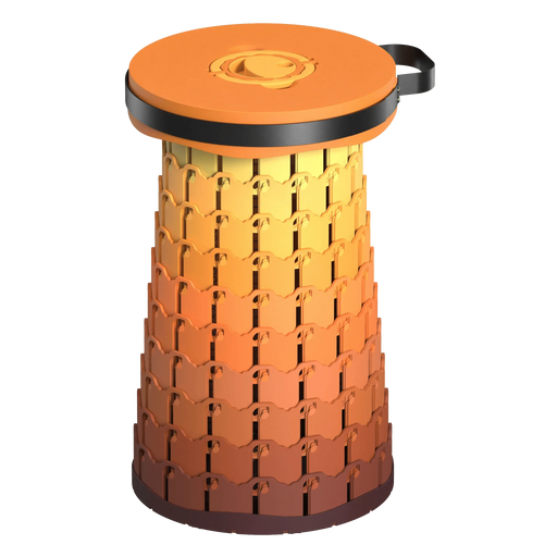 Collapsible Camping Stool, perfect for outdoor activities such as camping and fishing