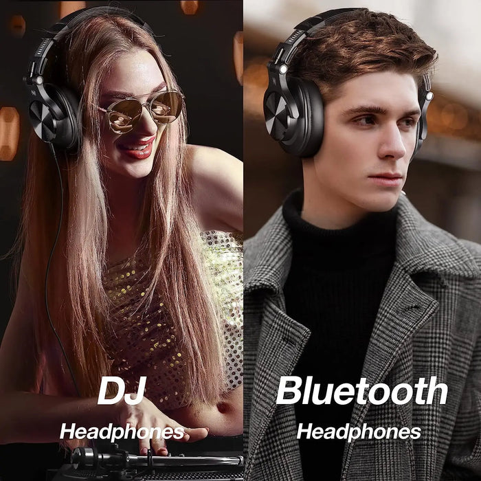 Studio Monitor Headphones Silver with Wireless Audio