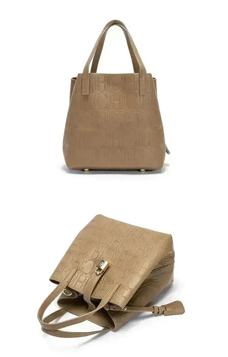 Secure hasp closure and durable polyester lining for daily essentials