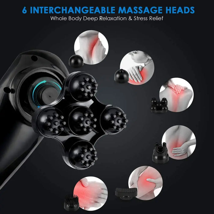 Designed to effectively relieve muscle tension and pain in the neck, back, and cervical area