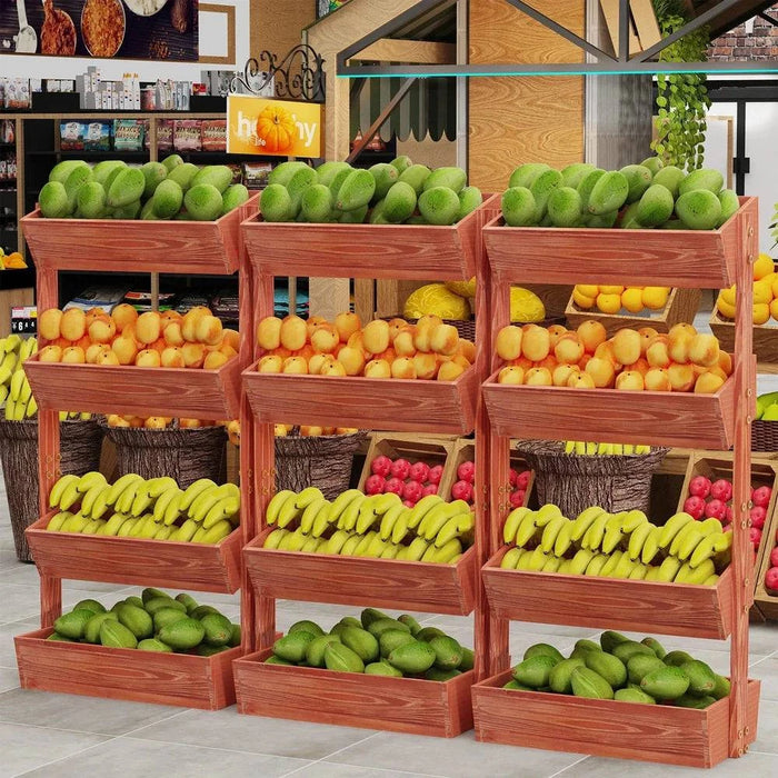 4-Tier Raised Garden Bed with high weight capacity for various plants