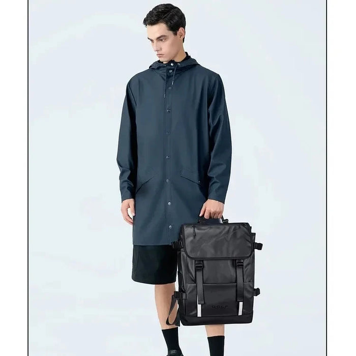 Stylish Waterproof Laptop Bag – 15.6" Capacity, Zipper Closure