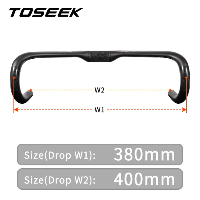 Weighing just 260g, this handlebar contributes to overall bike weight reduction, enhancing speed and efficiency on the road