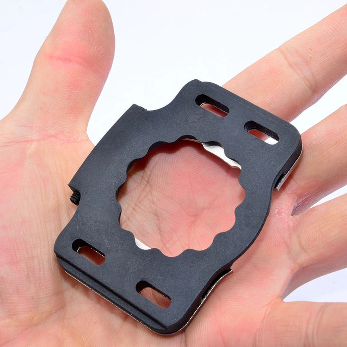 Black steel axle ultra-light self-locking road bike pedals for cyclists
