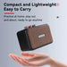 Portable electric guitar amplifier with AUX input and headphone output
