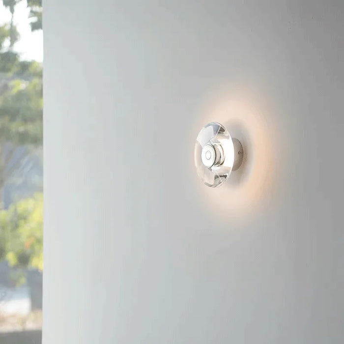 Elegant Crystal LED Wall Lamp for Living Room Decor