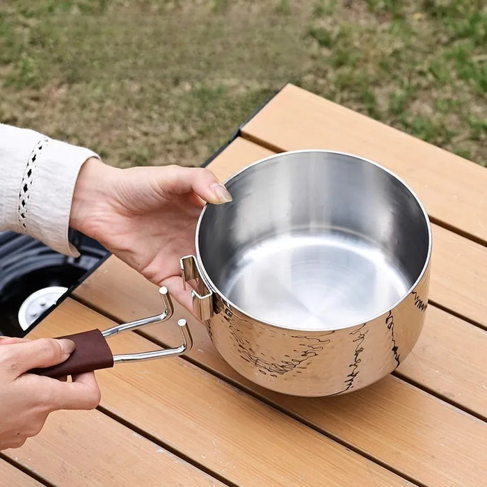 Detachable Outdoor Milk Pot, 316 Steel, 22cm Size