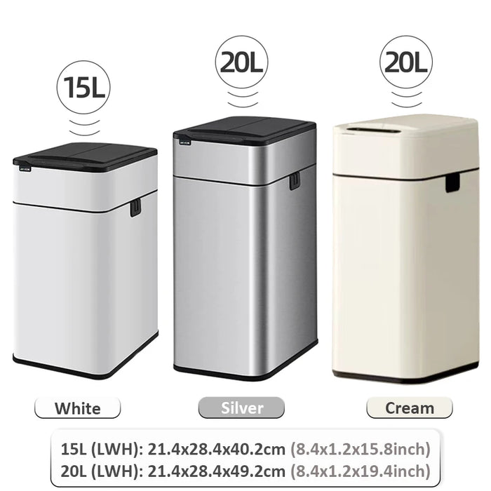 Touchless Automatic Kitchen Bin 20L Stainless Steel