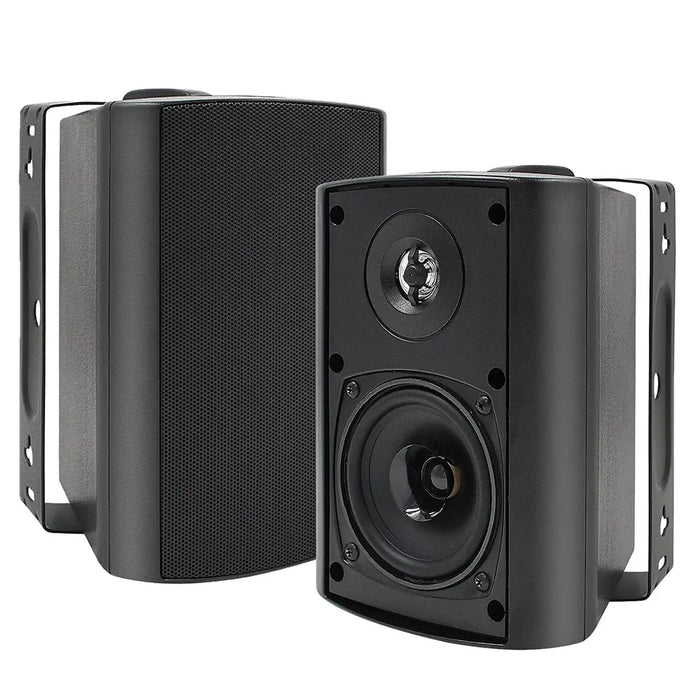 200W Waterproof Outdoor Wall Speakers with Mounting Brackets