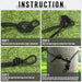 Easy to set up with knot-free suspension system that is tree-friendly and quick to install
