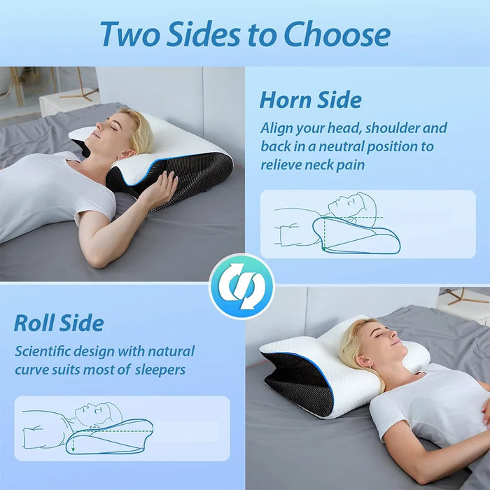 Relieves neck and shoulder tension, reducing stiffness and discomfort