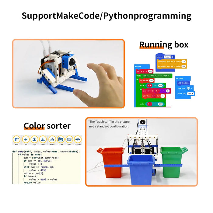 Microbit V2 Educational Robot Kit for Kids