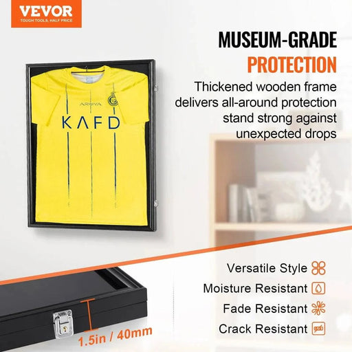  Showcase and protect your cherished sports memorabilia with this versatile display frame 