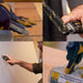 Scraper Utility Knife with Finger-Guard to Protect Hands