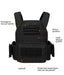 Adjustable Waist Size for Secure and Customizable Fit