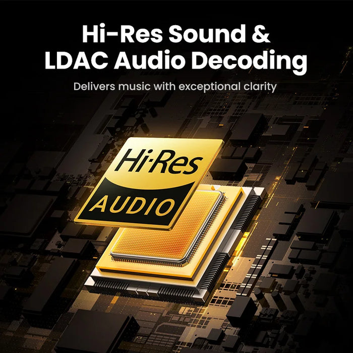 Hybrid Noise Cancelling Headphones, 75H Playtime, Spatial Audio