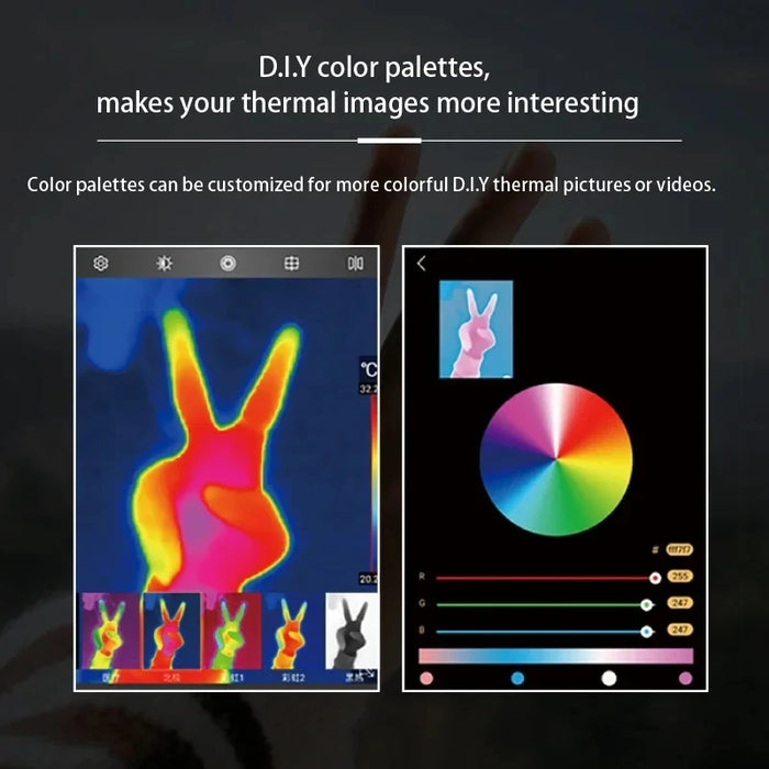 Infrared Thermal Imager for iOS Devices, 120x90 Resolution