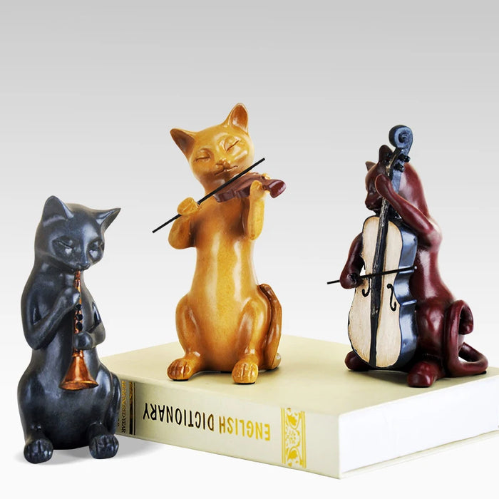 American Style Resin Animal Sculpture Cute Handmade Home & Office Ornament