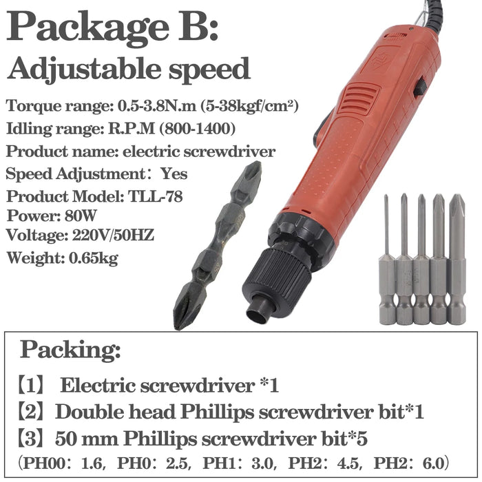 High-power motor and stable AC power for reliable performance