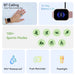 Smart Watch Waterproof with 15-Day Battery and Bluetooth Calling - Black