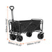 Collapsible Folding Wagon Cart with 350 lbs Capacity and All-Terrain Wheels