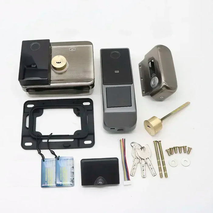 Outdoor Keyless Fingerprint Lock – Waterproof, Remote Access, App & Passcode Unlock A-3