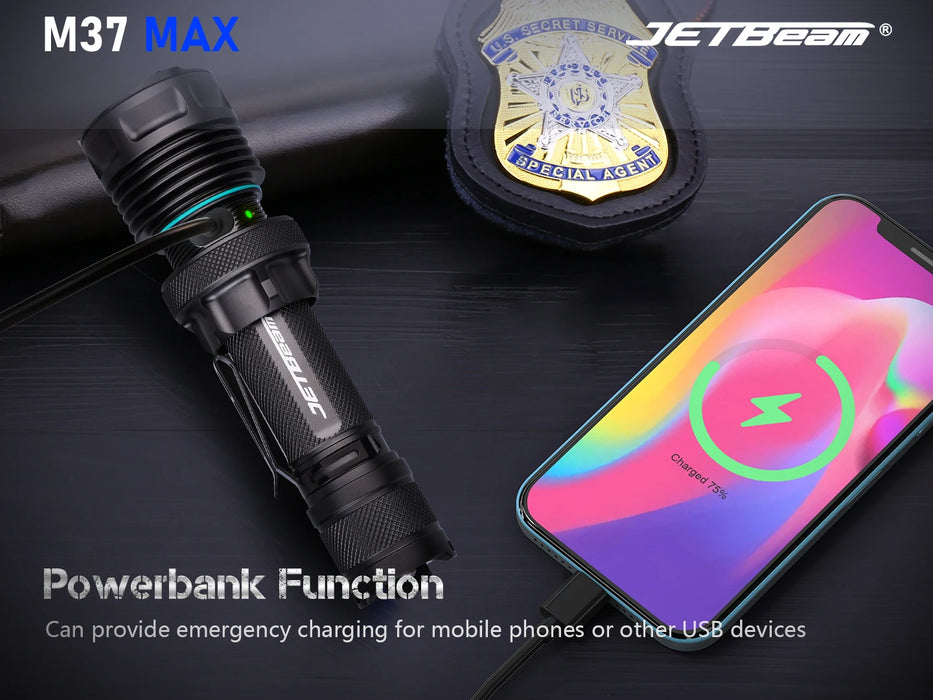 Camouflage 21700 Battery Flashlight 5000LM Outdoor Tactical Light