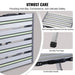 Aluminium Alloy Folding RV Steps Adjustable Height with Anti-Slip Surface and Rubber Feet: Durable and adjustable steps for RV with anti-slip surface