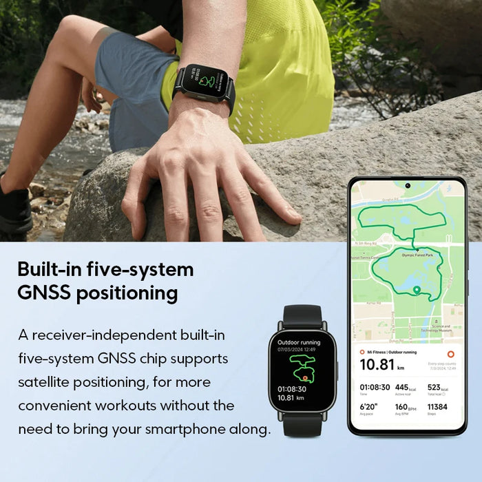 Smart Watch 18 days Battery Black