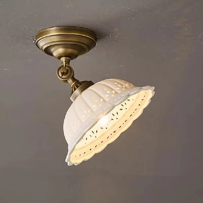 Stylish Neutral LED Ceiling Lamp for Bedroom & Foyer