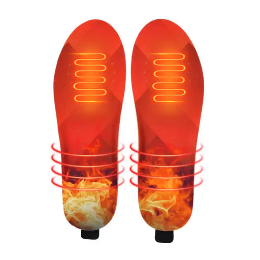 Rechargeable Heated Insoles Large 3300mAh Battery Wireless Remote Control