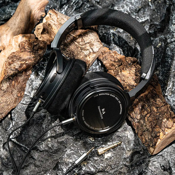 Portable 50mm Dynamic Driver Headphones – Audiophile Sound, Semi-Open Design