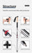 Carbon Fiber Trekking Poles for mountain climbing and trekking adventures