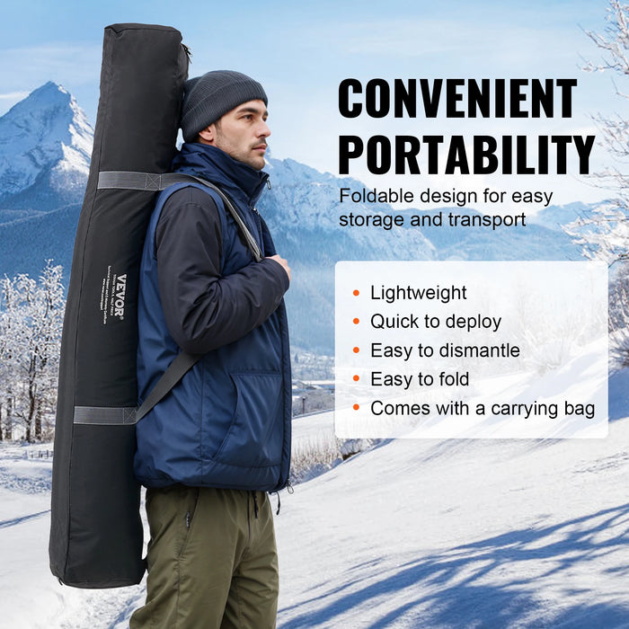 Convenient pop-up design for quick and hassle-free assembly on-site
