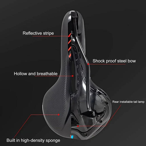 Cushion with ultimate comfort, shock-absorbing and breathable properties
