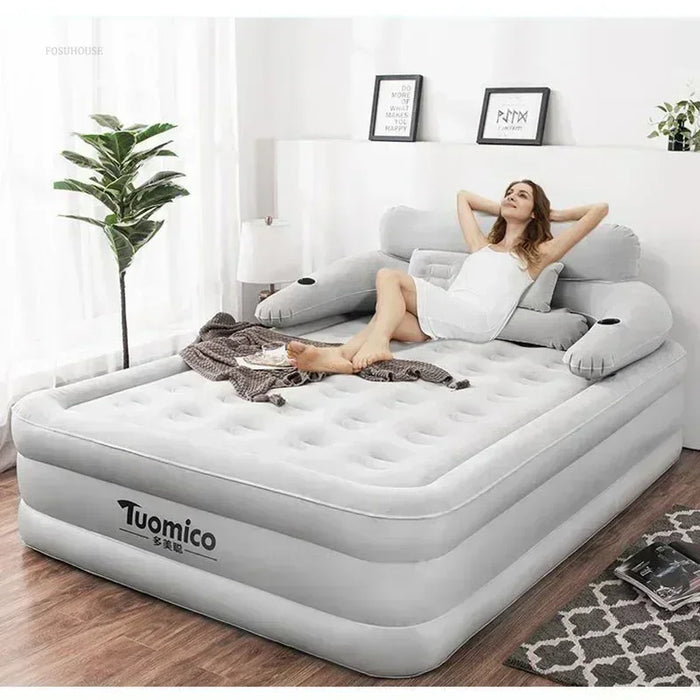 Modern Folding Inflatable Bed for Outdoor and Indoor Use