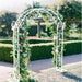 Metal construction with classic white finish for long-lasting durability