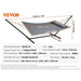 Curved Hardwood Spreader Bars and Detachable Pillow for Outdoor Comfort