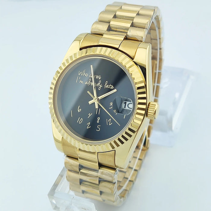Stainless Steel Men’s Watch with NH35 Movement