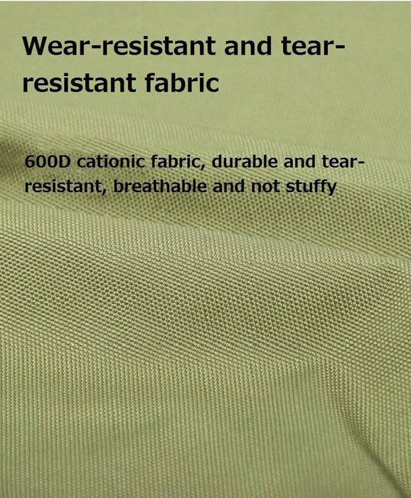 Easy-to-remove fabric seat for simple cleaning and maintenance