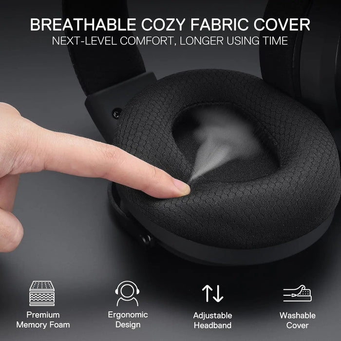 Wireless Gaming Headset with 53mm Drivers