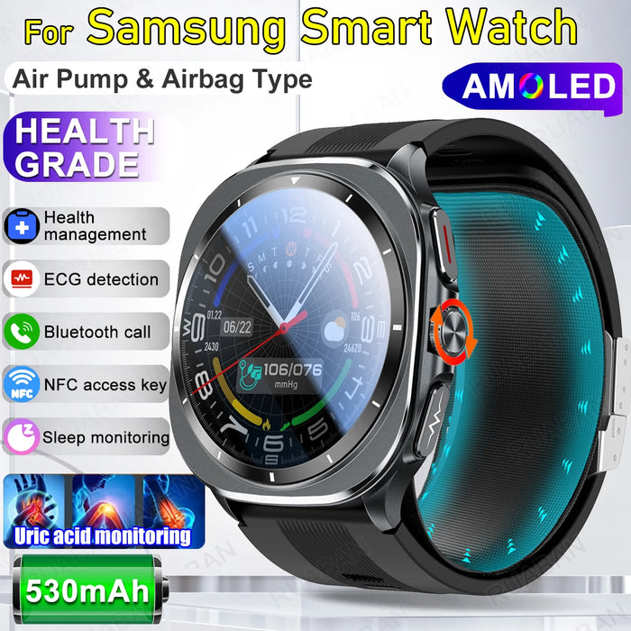 1.43" AMOLED Smart Watch with Call and BP Monitor