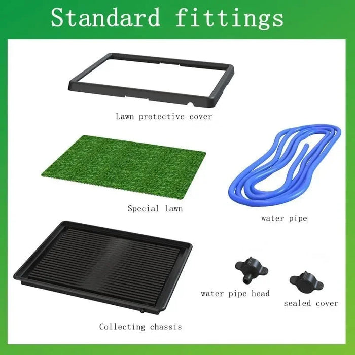 1 Dog Toilet – Indoor Grass Pad with Drainage Tray